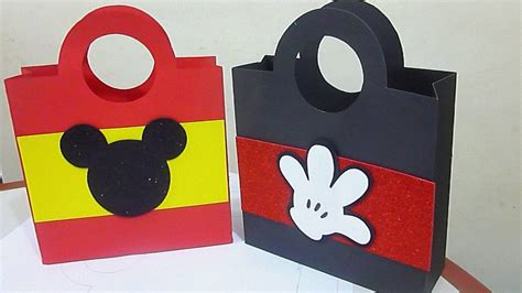 Manualidades Dulceros De Mickey Mouse