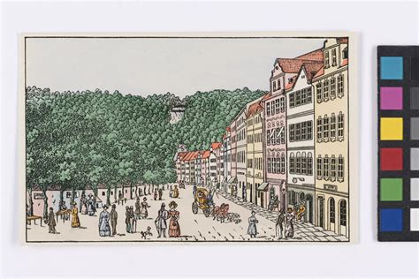 Postkarte Der Wiener Werkst Tte Nr Alt Karlsbad Alte Wiese