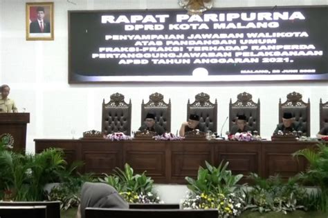 Dprd Kota Malang Soroti Silpa Apbd Rp Miliar Antara News