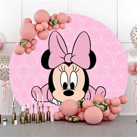 Zel Arka Plan Do Um G N Photozone Disney Minnie Mickey Yuvarlak Mickey