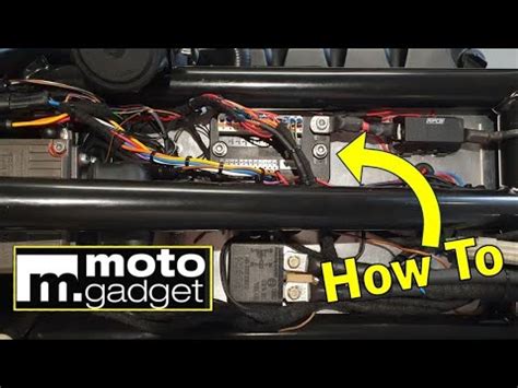 BMW K100 Motogadget M Unit Wiring How To YouTube