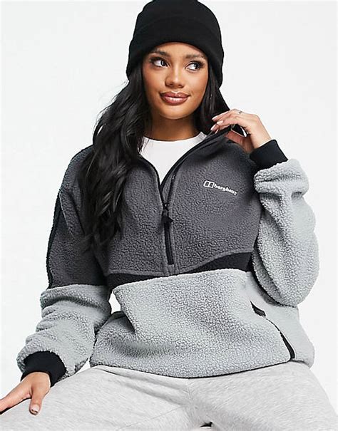 Berghaus Houlton 12 Zip Jacket In Grey Asos