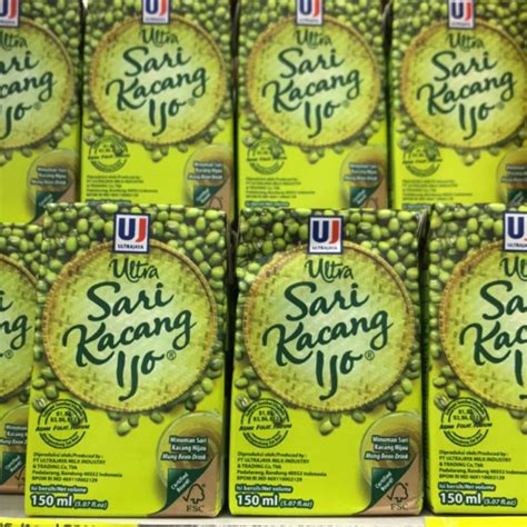 Jual Sari Kacang Ijo Ml Ultrajaya Shopee Indonesia