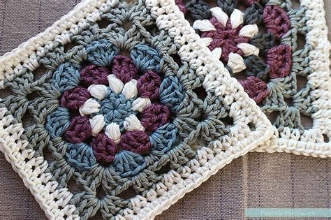 Lily Pad Granny Square Free Crochet Pattern And Tutorial Pasta And Patchwork