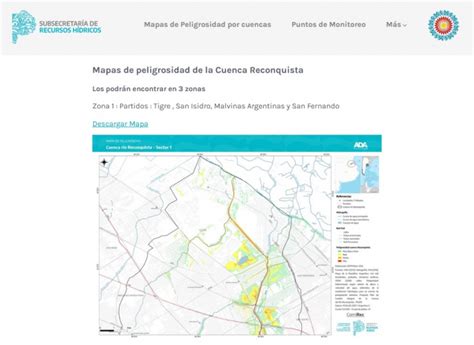 La Provincia suma los mapas de peligrosidad de la Cuenca del Río