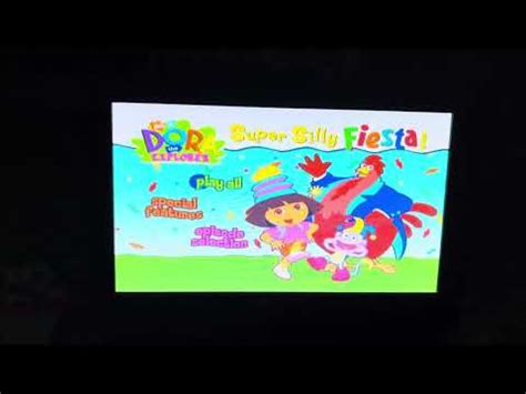 Opening To Dora The Explorer Super Silly Fiesta 2004 DVD YouTube