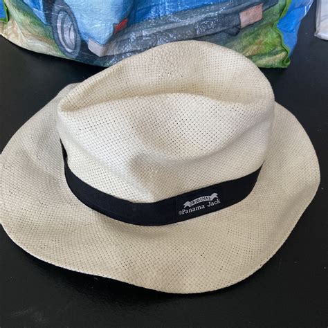 Used Original Panama Jack Mens Straw Hat Size Sma Gem