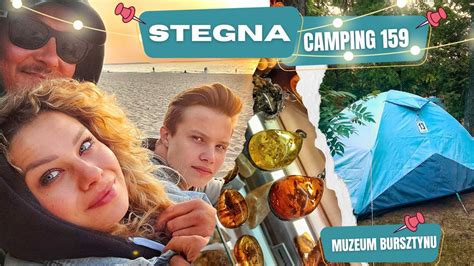 Pole Namiotowe Camping Stegna Muzeum Bursztynu Zielony Kuter