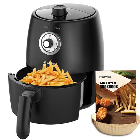 Buy Moosoo Compact Air Fryer With 2Qt Nonstick Basket 60 Min Timer