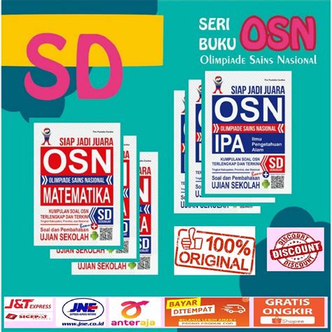 Jual Buku Olimpiade Sains Nasional Sd Buku Osn Sd Siap Jadi Juara