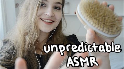 Asmr Unpredictable Triggers Setting And Breaking The Pattern Youtube