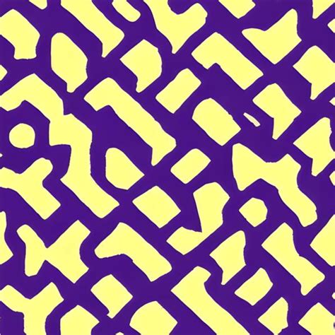 Download Purple And Yellow Geometric Pattern For Unique And Eye