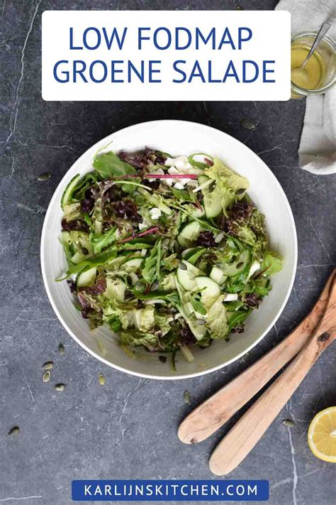 Low FODMAP Groene Salade Karlijn S Kitchen