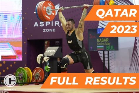 Iwf Grand Prix Ii Doha Qatar Full Results