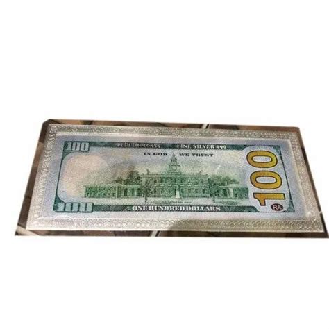 Dollar Currency Silver Frame, Packaging Type: Box, Weight: 5 G at Rs ...