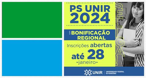 PS UNIR 2024 Últimos dias de inscrições na seleção que oferta mais de