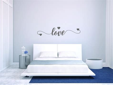 Love Wall Decal Inspirational Cute Decor Heart Love Bedroom Etsy