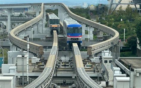 El Monorriel De Osaka El Tren Suspendido Parecido A La L Nea Del Metro