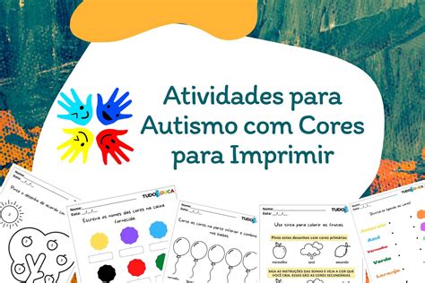 Atividades Para Autismo Cores Para Imprimir