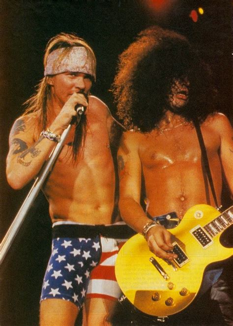 Axl Rose And Slash Early 90s Axlrose Waxlrose Gnr Gunsnroses Rockstar Rockicon