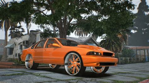 Impala Ss On Gf Wheels Fivem Grand Theft Auto Optimized Mod High