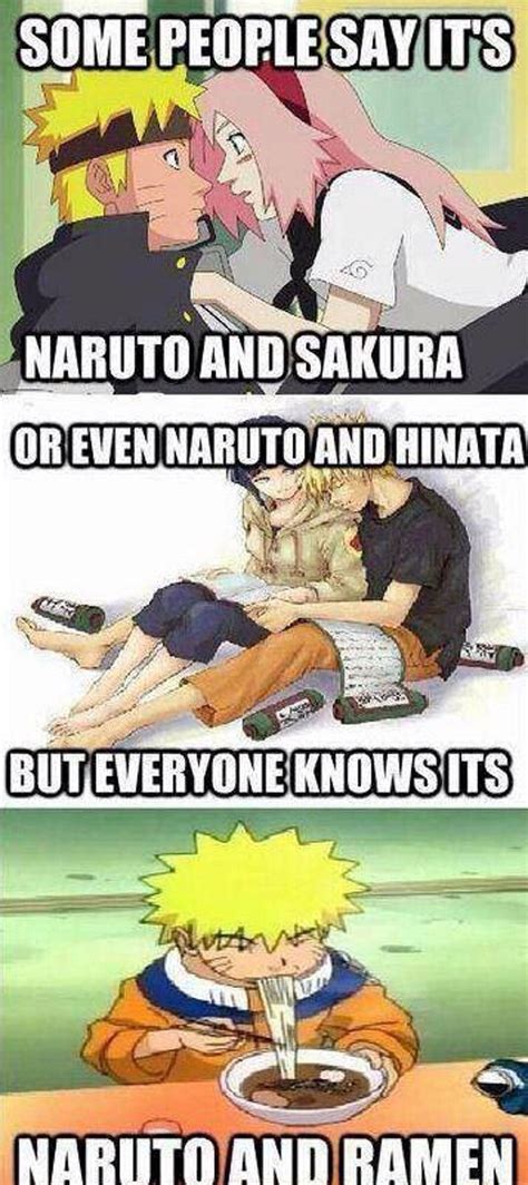 The Ultimate Ship Funny Naruto Memes Funny Naruto Naruto