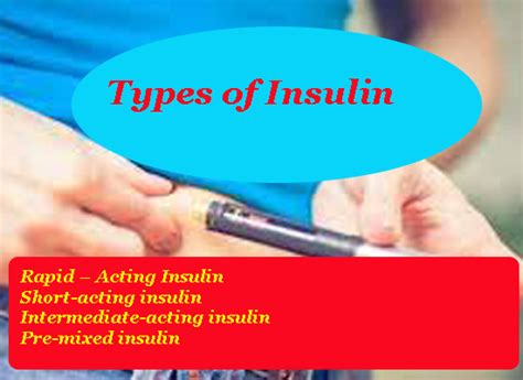 Types of Insulin %%% The Diabetes And Health Guideline