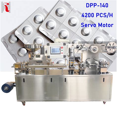 Dpp Series Small Pvc Automatic Tablet Blister Packing Machine Mini