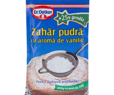 DR OETKER ZAHAR PUDRA AROMA VANILIE 80G 25