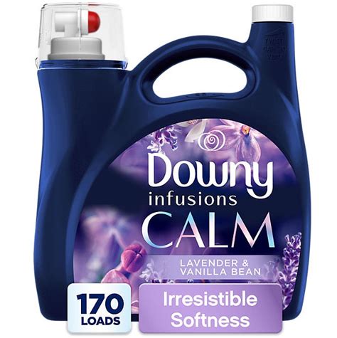 Downy Ultra Infusions Liquid Fabric Conditioner, Calm (170 loads, 115 ...