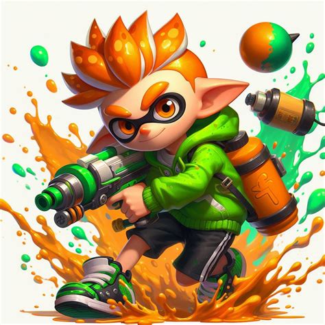 Splatoon Inkling Boy Ai 7 By Tomartista On Deviantart