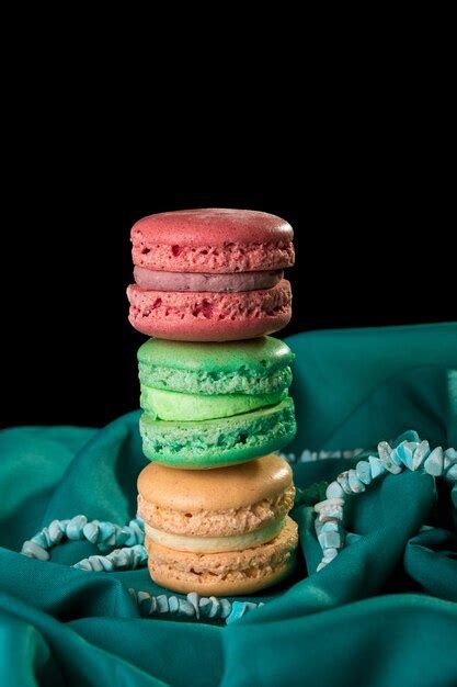 Premium Photo | Tower of macarons