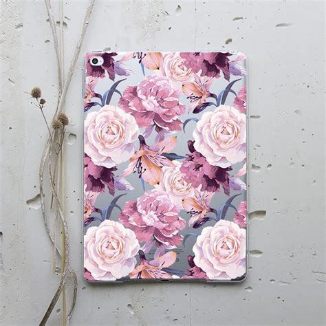 Clear Ipad 102 2019 Case Roses Ipad 102 Case Flower Ipad Etsy