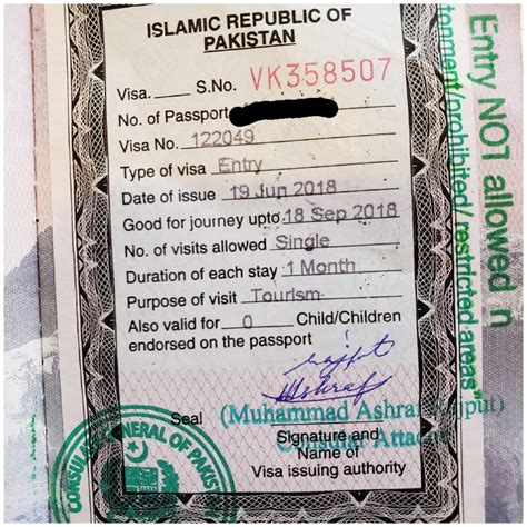 How To Apply For A Pakistani Visa Traveling Is My Religion