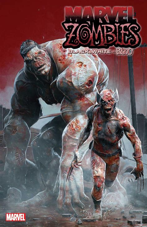 Marvel Zombies Black White And Blood 1 Preview In Undead Color