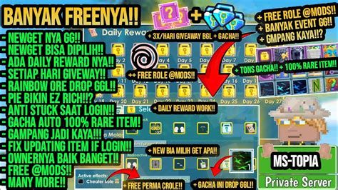 GACHA DROP GGL BANYAK HADIAH NYA NEW GTPS 2024 VERSI 4 55