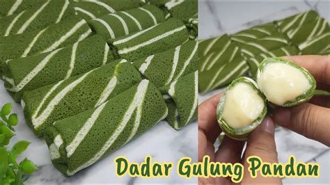 Resep Dadar Gulung Pandan Vla Vanila Cocok Jadi Ide Jualan Takjil