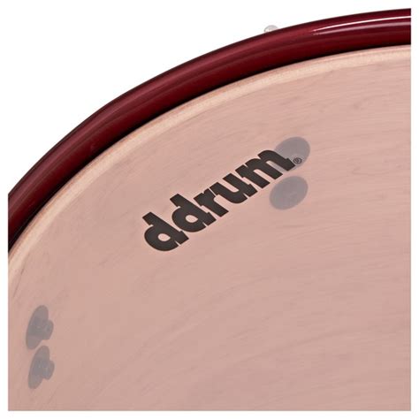 Disc Ddrum Reflex Red X Floor Tom Black W Red Hardware At Gear Music