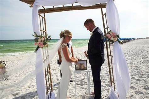 Destin Beach Weddings Normans Sand Ceremony 2 My Destin Beach Wedding