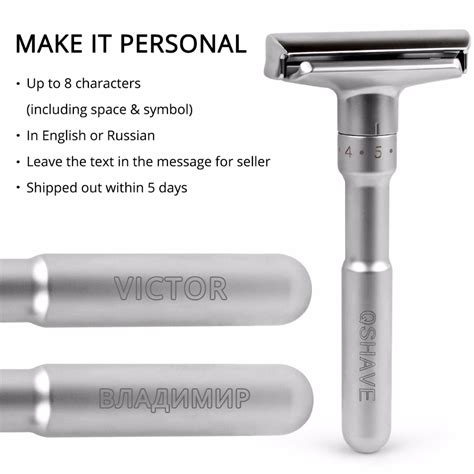 Adjustable Safety Razor Double Edge Classic Mens Shaving Hair Removal