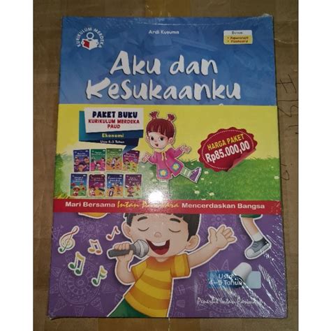 Jual Paket Buku Kurikulum Merdeka Jenjang Paud Ekonomi Usia 4 5 Tahun Intan Pariwara Shopee