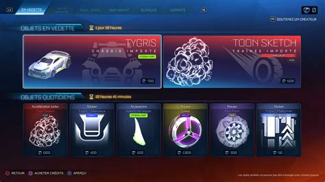 Quoi De Neuf Dans La Boutique Rocket League Du Mars