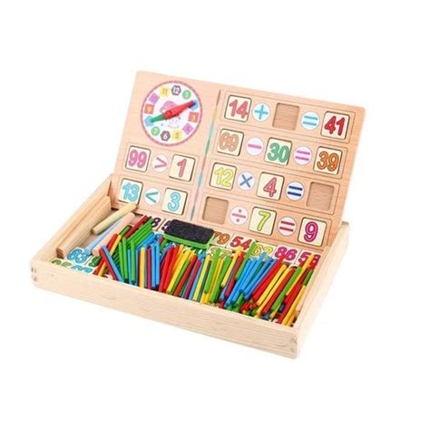 Jouet Math Matique Montessori En Bois Pour B B Apprentissage Des