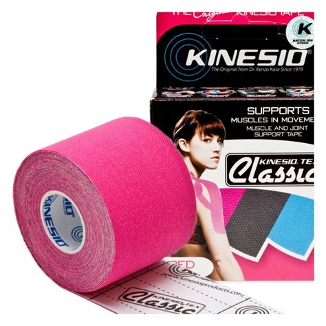 Banda De Kinesiologie Cm X M Kinesio Tex Classic Roz Emag Ro