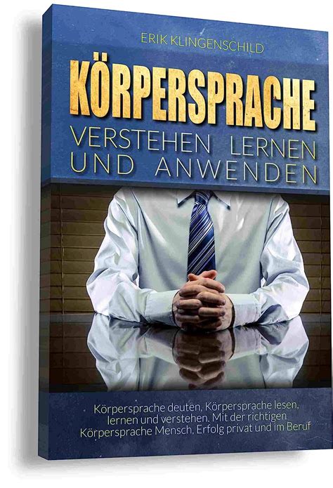 Amazon K Rpersprache Verstehen Lernen Und Anwenden K Rpersprache