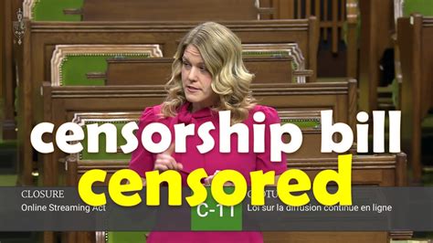 Liberal Government Is Very Committed To Censorship And Hell Bent On Shutting Down Freedom