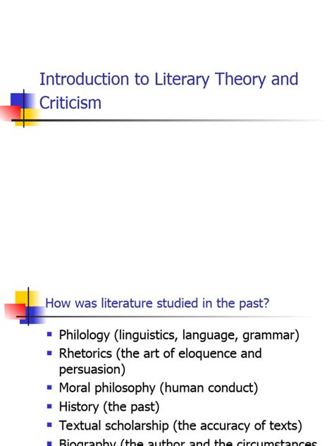 Literary Criticism Rapid View Pdf Literary Criticism Theory