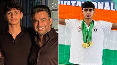 R Madhavan is ‘elated’ as son Vedaant wins ‘5 gold medals for India ...