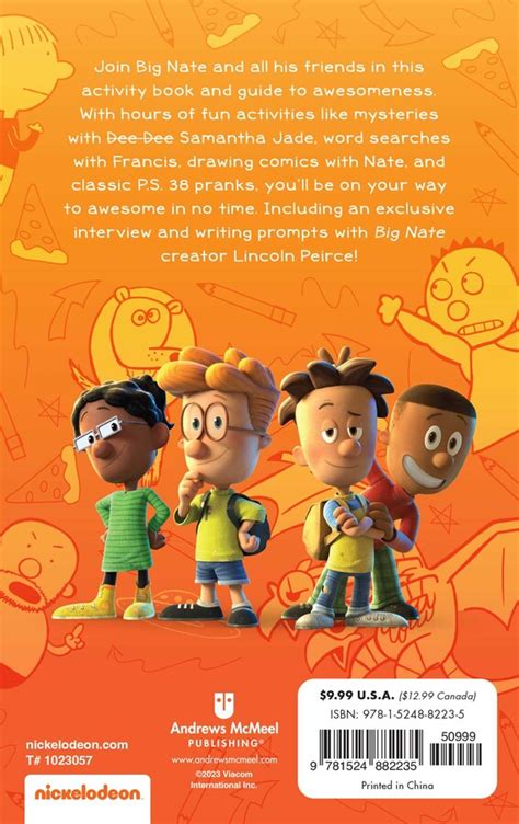 Big Nate Activity Book Book By Lincoln Peirce Official Publisher