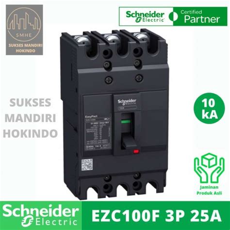 Jual Mccb 3 Phase 25 Ampere 3p 25a Original Sni Schneider Easypact